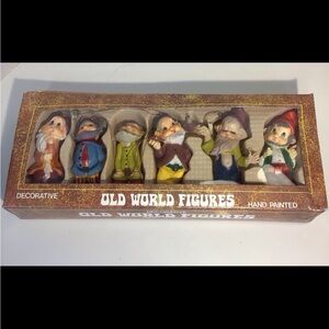 Elf Gnome Christmas Holiday Vintage ornaments